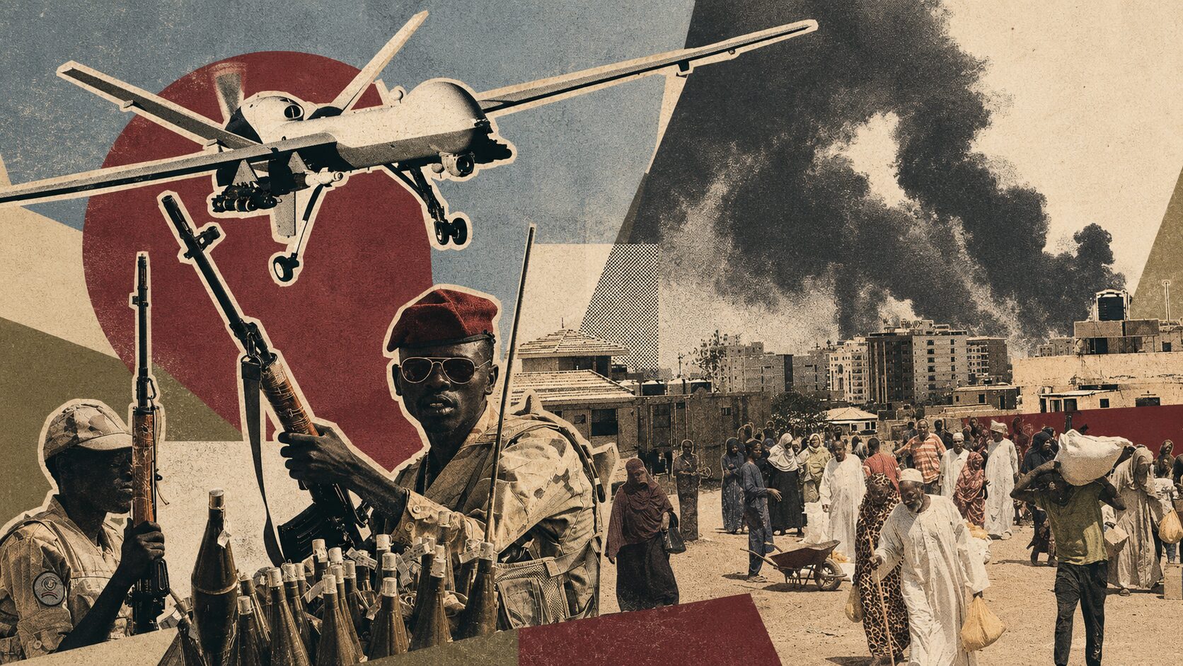 Sudan Market Drone Strike Kills 11 Civilians